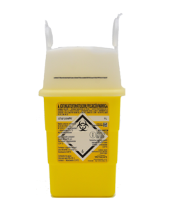 Alternative view of Sharps Disposal Bin