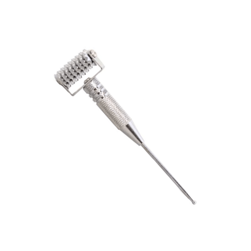 Spring Loaded Dermal Roller with Probe