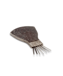 Matsuba Pine Brush, 30 x 19mm rounded end, 10mm prong end