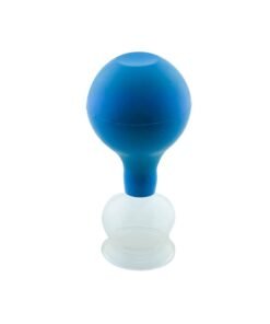 Glass Cups with Rubber Suction Bulb
