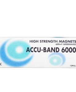Gold Plated Accu-Band 6000 Gauss, 12 per pack
