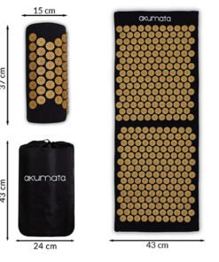 Alternative view of Akumata Long - acupressure mat with pillow - 110 cm x 43 cm