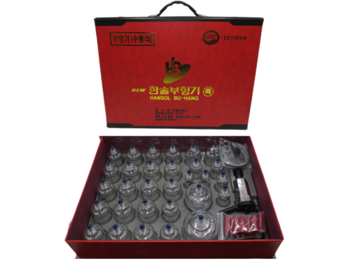 HANSOL Plastic Cupping Set (30cup+Pump)