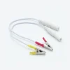 Pack of 2 Pin Lead To Crocodile Clip Adaptor for AWQ-105