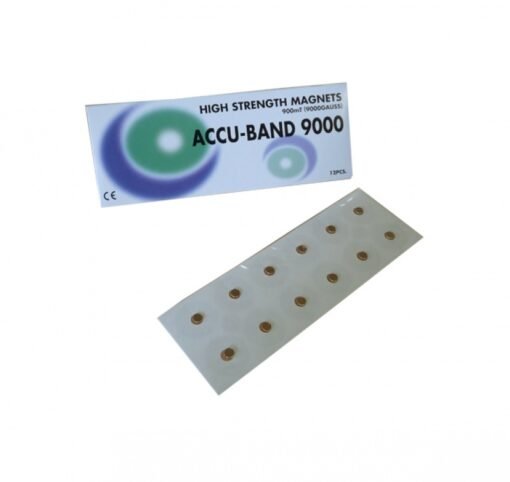 Gold Plated Accu-Band 9000 Gauss, 12 per pack